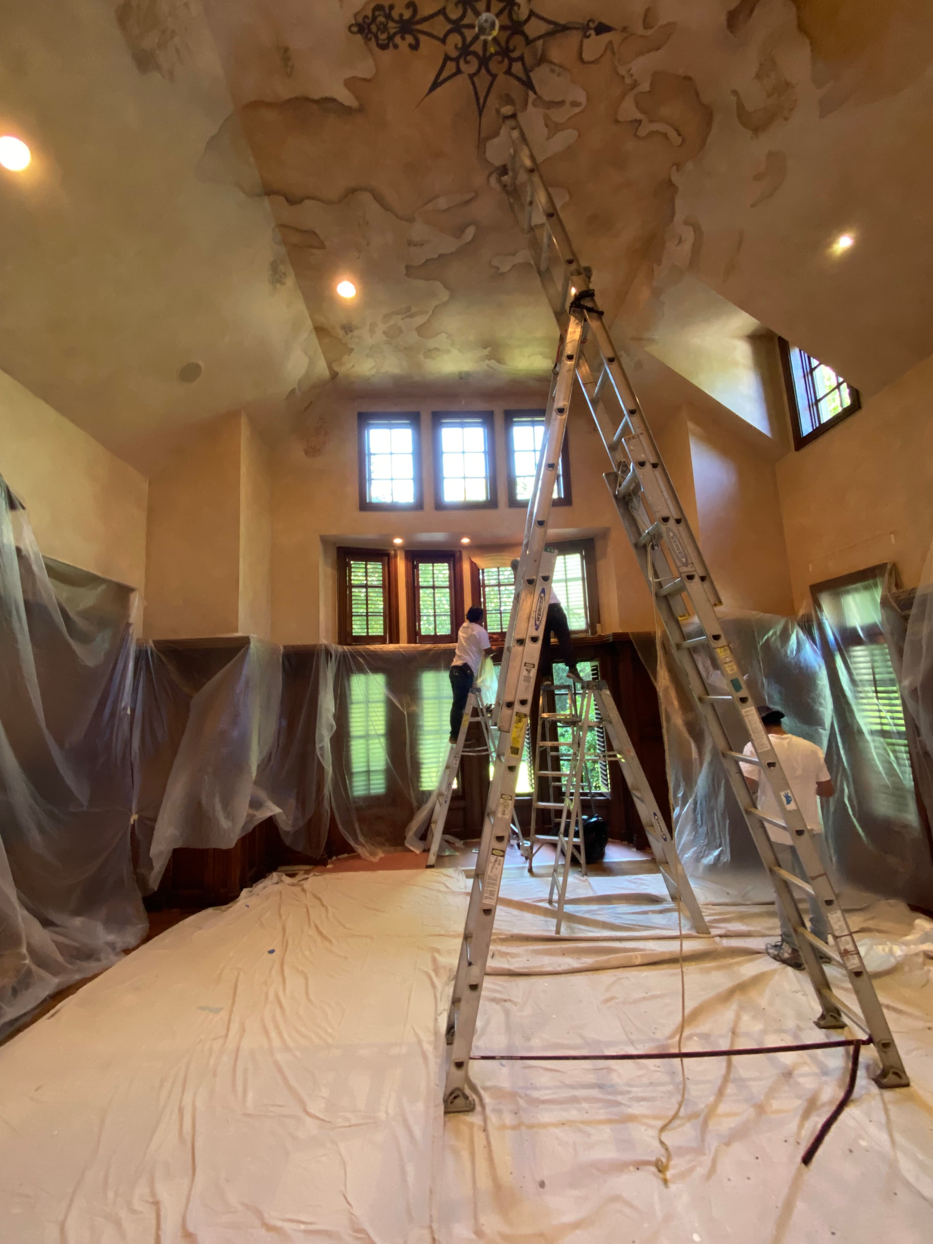 Professional interior painting by Apex Painting LLC
